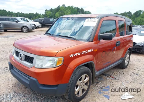 2011 Honda Element Ex from USA, damaged, VIN 5J6YH1H75BL002728